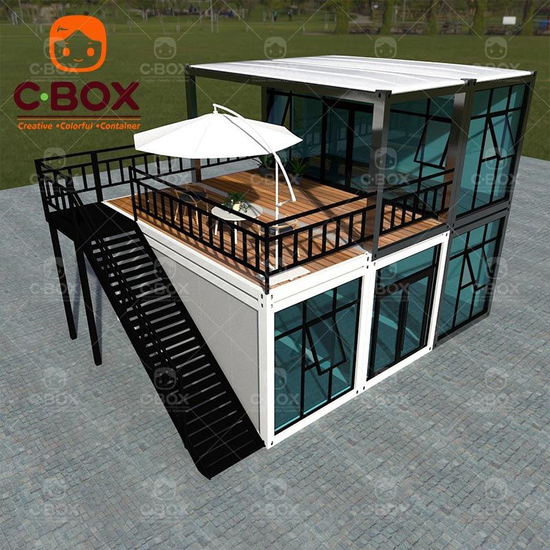 prefab villa container house