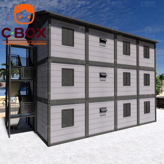 prefabricated worker dormitory building