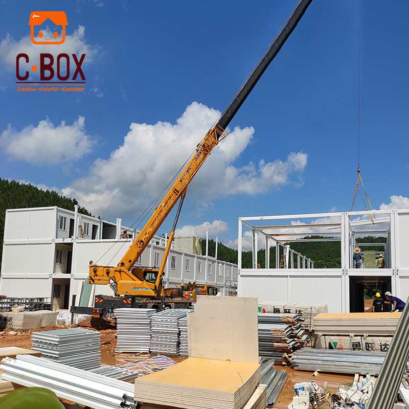 Prefab Bekas Kediaman Berada di Depan Bangunan Hijau——Guangdong Cbox Co., Limited